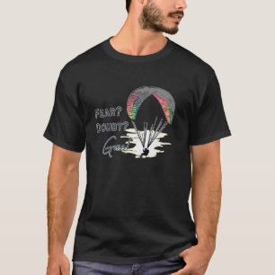 Camiseta Aventura de Parapente sem Medo u2013 Supere a Dúvi