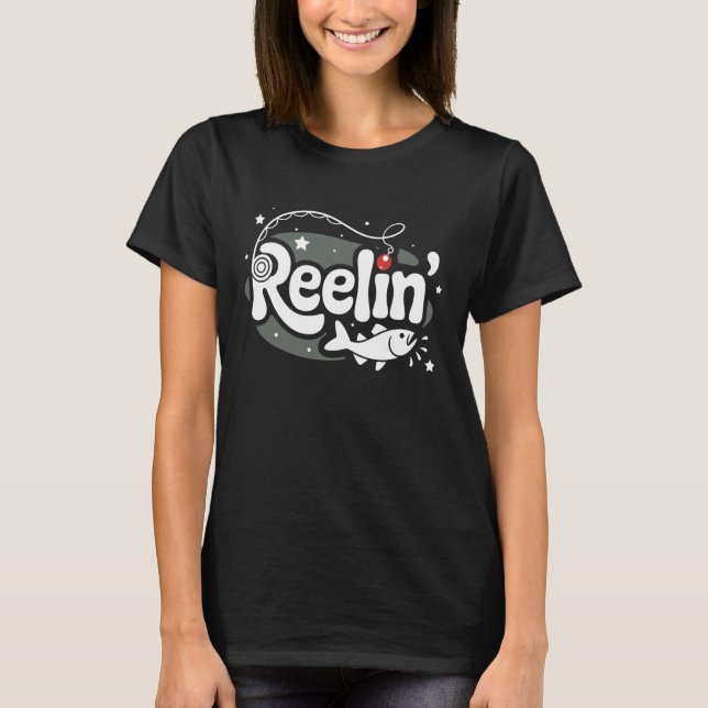 Camiseta Aventura de Pesca Reelin' (Frente)