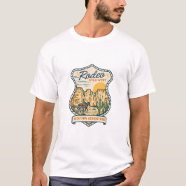 Camiseta Aventura de Rodeio do Velho Oeste