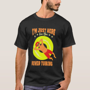 Camiseta Aventura de Tubagem do Rio de Corrida Flutuante
