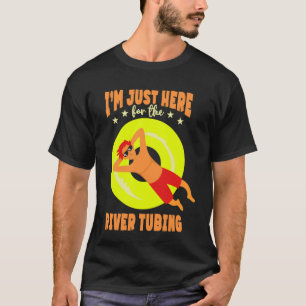 Camiseta Aventura de Tubagem do Rio de Corrida Flutuante