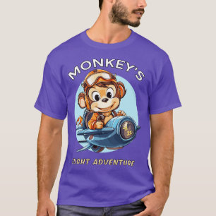 Camiseta Aventura de Voo de Macaco