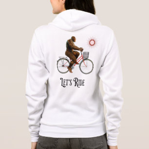 Camiseta Aventura Divertida de Bigfoot de Ciclismo Retro