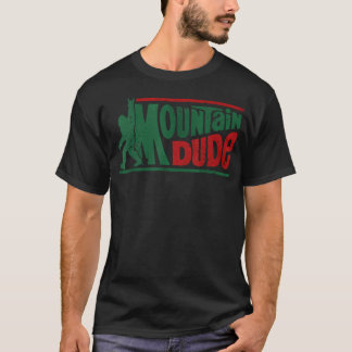 Camiseta Aventura do Cara da Montanha Sasquatch Pé Grande