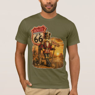 Camiseta Aventura do Quebra-Nozes de Natal na Rota 66 no De
