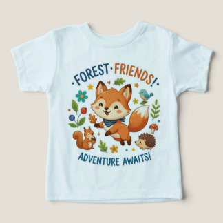 Camiseta Aventura dos Amigos da Floresta Espera