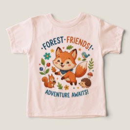 Camiseta Aventura dos Amigos da Floresta Espera