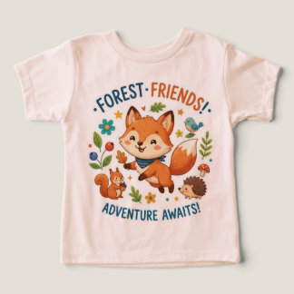 Camiseta Aventura dos Amigos da Floresta Espera