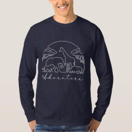 Camiseta Aventura e Safari na África