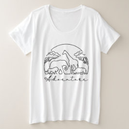 Camiseta Aventura e Safari na África