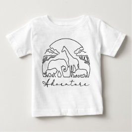Camiseta Aventura e Safari na África