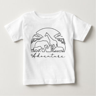Camiseta Aventura e Safari na África