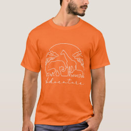 Camiseta Aventura e Safari na África