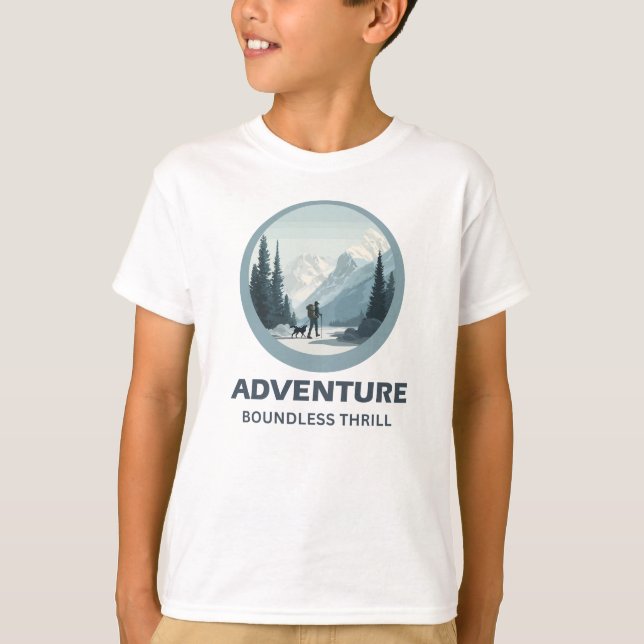 Camiseta AVENTURA – Emoção Sem Limites | Algodão Premium (Frente)
