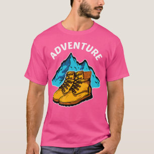 Camiseta Aventura Engraçado Caminhando pela Liberdade do De