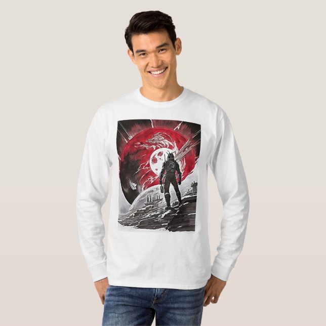 Camiseta Aventura Espacial (Frente Completa)