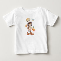 Aventura Espacial personalizada de astronauta fofa