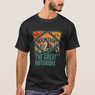 Camiseta Aventura Espera O Excelente Ao Ar Livre