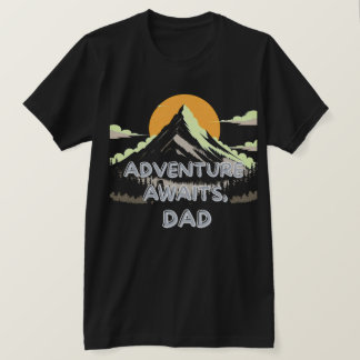 Camiseta Aventura Espera Pai - A Viagem Nunca Termina