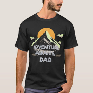 Camiseta Aventura Espera Pai - A Viagem Nunca Termina