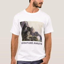 Aventura Espera. Paisagem de fantasia
