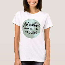 Camiseta Aventura está chamando