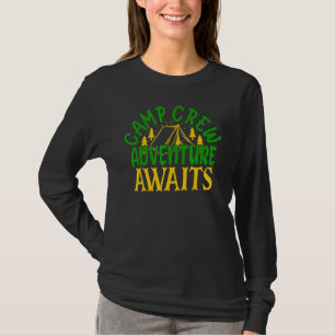 Camiseta Aventura Está Chamando Camp Crew Camp