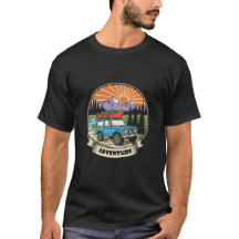 Camiseta Aventura Explorador da Montanha Selvagem