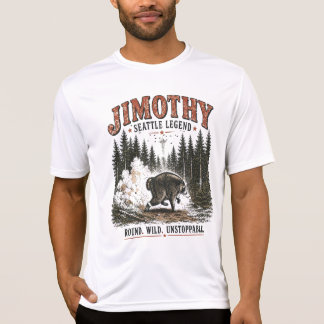 Camiseta Aventura Florestal de Vida Selvagem Vintage Jimoth