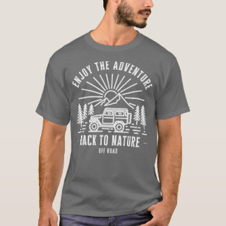 Camiseta Aventura fora da estrada