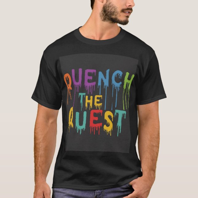Camiseta Aventura multicolorido: Encerre a Camisa-T de Busc (Frente)