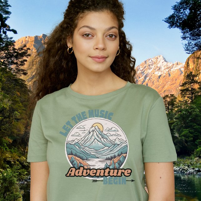 Camiseta Aventura Musical Começa (Criador carregado)