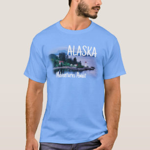 Camiseta Aventura no Alasca Espera