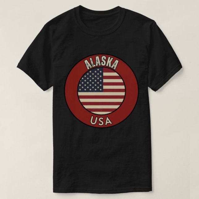 Camiseta Aventura no Alasca - Presente da Última Fronteira (Frente do Design)