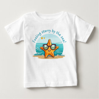 Camiseta Aventura no Mar | Fécula de peixe-espada e óculos