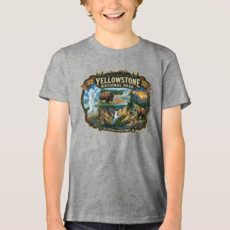 Camiseta Aventura no Parque Nacional de Yellowstone