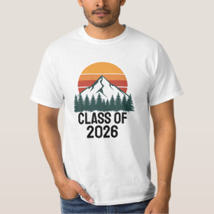 Camiseta Aventura no Pico da Montanha Retrô