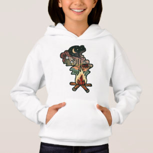 Camiseta Aventura Noturna em Torno da Fogueira