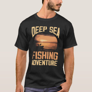 Camiseta Aventura para a Pesca em Profundidade