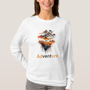 Camiseta Aventura projetada pela inteligência artificial