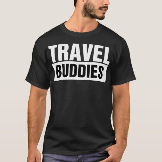 Camiseta Aventura viagem Buddies Correspondente ao Casal Tr