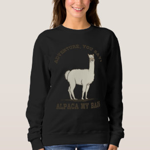 CAMISETA AVENTURA VOCÊ DIZ ALPACA MINHA BOLSAS FANTEIRA