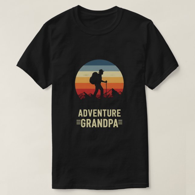 Camiseta Aventura Vovô (Frente do Design)