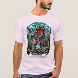 Camiseta Aventurador da Floresta - Espírito do Selvagem