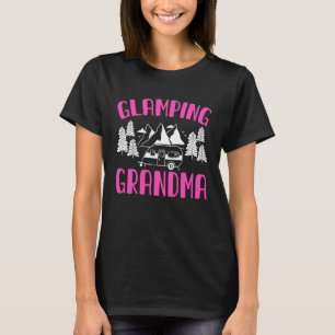 Camiseta Aventuras da Vovó Caravana Trailer Camper