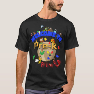 Camiseta Aventuras de Boas-vindas Plutão Pré-K Inspirado Sh