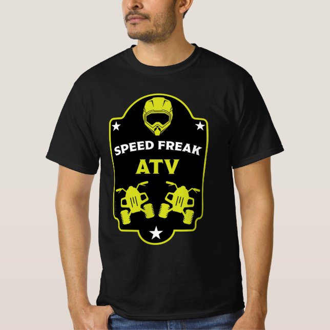 Camiseta aventuras de quad atv (Frente)