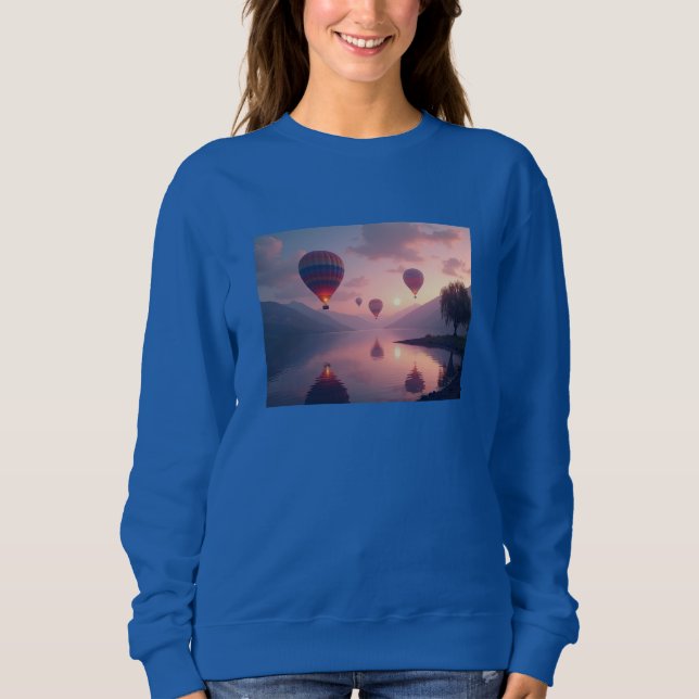 Camiseta Aventuras de Sonho com Balões (Frente)
