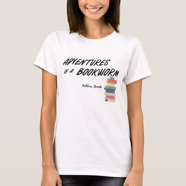 Camiseta Aventuras de um Bibliófilo (Frente)