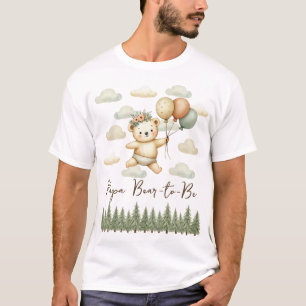 Camiseta Aventuras de Urso Flutuante Papa